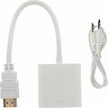 REXANT 17-6936 Переходник штекер HDMI - гнездо VGA, провод + шнур стерео 3,5мм REXANT REXANT 17-6936 Переходник штекер HDMI - гнездо VGA, провод + шнур стерео 3,5мм REXANT