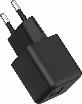 REXANT 18-2203 Сетевое зарядное устройство с двумя портами USB-A и Type-C, 25Вт GaN REXANT