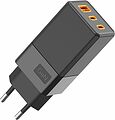REXANT 18-2209 Сетевое зарядное устройство USB-A и 2 USB-C, 65Вт REXANT REXANT 18-2209 Сетевое зарядное устройство USB-A и 2 USB-C, 65Вт REXANT