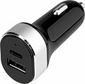REXANT 18-2226 Автозарядка в прикуриватель REXANT АЗУ USB-A+USB-C, 3.1 A черная REXANT 18-2226 Автозарядка в прикуриватель REXANT АЗУ USB-A+USB-C, 3.1 A черная
