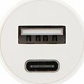 REXANT 18-2229 Автозарядка в прикуриватель REXANT АЗУ USB-A+USB-C, 2.4 A белая REXANT 18-2229 Автозарядка в прикуриватель REXANT АЗУ USB-A+USB-C, 2.4 A белая