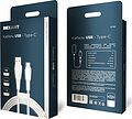 REXANT 18-7067 Кабель USB-A – Type-C, 5А, 100Вт, 1м, в белой нейлоновой оплетке REXANT REXANT 18-7067 Кабель USB-A – Type-C, 5А, 100Вт, 1м, в белой нейлоновой оплетке REXANT