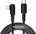 REXANT 18-7070 Кабель Type-C – Type-C, 5А, 100Вт, 1м, в черной нейлоновой оплетке, с угловым штекером и световой индикацией REXANT REXANT 18-7070 Кабель Type-C – Type-C, 5А, 100Вт, 1м, в черной нейлоновой оплетке, с угловым штекером и световой индикацией REXANT