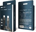 REXANT 18-7072 Кабель Type-C – Type-C, 5A, 100Вт, 1м, в черной нейлоновой оплетке REXANT REXANT 18-7072 Кабель Type-C – Type-C, 5A, 100Вт, 1м, в черной нейлоновой оплетке REXANT