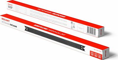 REXANT 200-1038 Источник питания (драйвер) 24В, 60Вт с разъемами под винт, ультратонкий IP20 REXANT