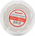 REXANT 29-0031 Трубка термоусаживаемая ТУТ нг 6,0/3,0мм, белая, ролик 2,44м REXANT