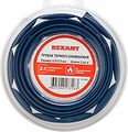 REXANT 29-0035 Трубка термоусаживаемая ТУТ нг 6,0/3,0мм, синяя, ролик 2,44м REXANT
