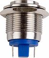 REXANT 36-3412 Кнопка антивандальная Ø19 Б/Фикс (2с) OFF-(ON) выпуклая (PBS-28В-4) REXANT