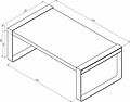 REXANT 38-0679 Полка-органайзер для кухни, дуб Вотан, черная REXANT REXANT 38-0679 Полка-органайзер для кухни, дуб Вотан, черная REXANT