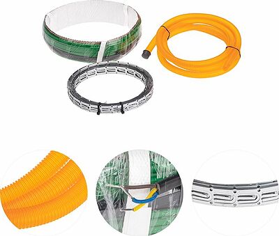 REXANT 51-0501-3 Теплый пол, кабельная секция Slim RNB-15-270 270Вт,15м, 1,2-1,8м² двухжильный REXANT
