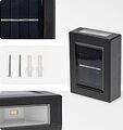 REXANT 602-2417 Светильник садовый Ковэнт, 3000К/RGB, встроенный аккумулятор, солнечная панель, коллекция Лондон REXANT