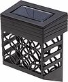 REXANT 602-2417 Светильник садовый Ковэнт, 3000К/RGB, встроенный аккумулятор, солнечная панель, коллекция Лондон REXANT