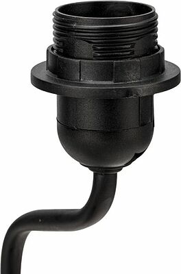 REXANT 603-1021 Светильник декоративный настольный Акцент quot;Леопард quot; черный с черным абажуром, с цоколем Е27, 40Вт REXANT