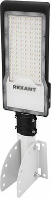 REXANT 607-410 Кронштейн накладной / под бандажную ленту с переменным углом белый (230х150х150, Ø 57) REXANT арт.607-302; 607-304;