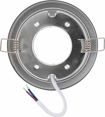 REXANT 608-002 Светильник GX53 хром, термостойкое пластиковое кольцо в комплекте REXANT