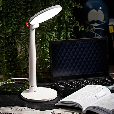 REXANT 609-007 Светильник настольный Click Pro на основании, LED, диммируемый 3 ступени, заряжаемый (автономный режим 3 часа) REXANT