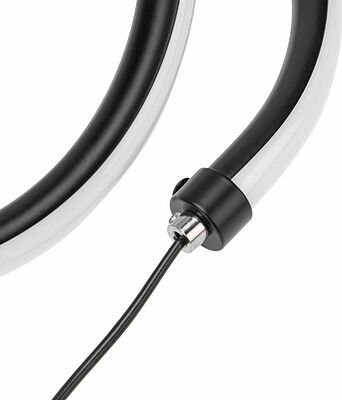 REXANT 609-030 Светильник декоративный Spiral Uno, LED, 2Вт, 3000К, 5В, черный REXANT