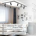 REXANT 611-003 Светильник светодиодный трековый Star Track 12Вт 4000К LED черный REXANT