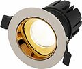 REXANT 615-1001 Светильник встраиваемый поворотный REXANT Horeca Dark Light с антиослепляющим эффектом 12 Вт 4000 К LED GOLD