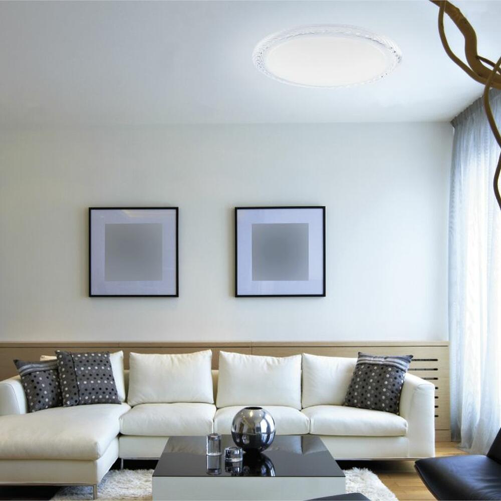 REXANT 650-1013 Светильник настенно-потолочный Frame LED 90 Вт 2700-6500 К, управление с пульта и выключателя, диммирование, встроенный ночник Extra REXANT
