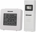 REXANT 70-0592 Термометр электронный с часами и беспроводным выносным датчиком REXANT REXANT 70-0592 Термометр электронный с часами и беспроводным выносным датчиком REXANT