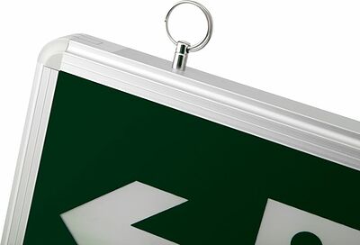 REXANT 74-1312 Светильник аварийно-эвакуационный «ВЫХОД-EXIT» – фигура-стрелка, светодиодный двухсторонний 1.5 ч, 3 Вт 