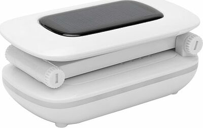 REXANT 75-0217 Светильник настольный REXANT Сиквел Про c солнечной панелью и с ночником, 220 В, LED, 5 Вт, 4000 К, бесступенчатое диммирование, заряжаемый, 2 ч автономной работы