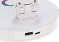 REXANT 75-0226 Светильник настольный с RGB-ночником, LED, 12Вт, белый REXANT REXANT 75-0226 Светильник настольный с RGB-ночником, LED, 12Вт, белый REXANT
