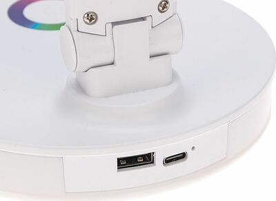 REXANT 75-0226 Светильник настольный с RGB-ночником, LED, 12Вт, белый REXANT
