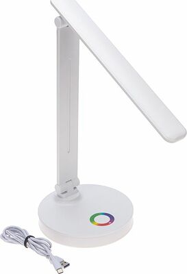 REXANT 75-0226 Светильник настольный с RGB-ночником, LED, 12Вт, белый REXANT