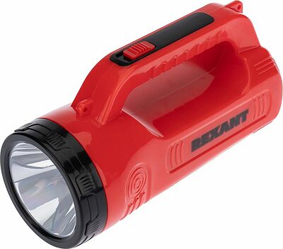 REXANT 75-706 Фонарь прожекторный, двухрежимный, с наплечным ремнем и встроенной солнечной батареей REXANT