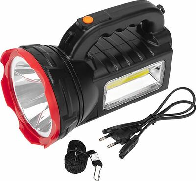 REXANT 75-707 Фонарь прожекторный, четырехрежимный, со встроенным аккумулятором REXANT