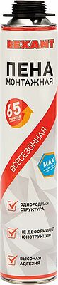 REXANT 89-0901 Пена монтажная всесезонная для пистолета 65 л max REXANT