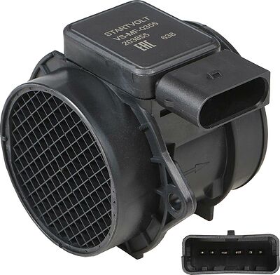 STARTVOLT VS-MF-0355 датчик массового расхода воздуха ГАЗ, УАЗ с ЗМЗ-406, МИКАС 7.1/7.2