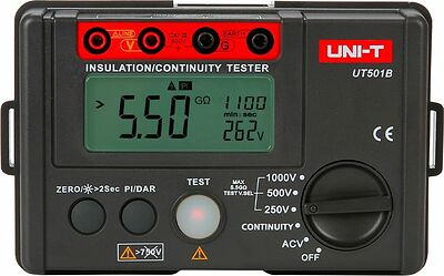 UNI-T 13-0045 Измеритель сопротивления изоляции UNI-T UT501B