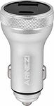 Адаптер автомобильный 48W USB-A + Type-С 12-24V в прикуриватель Arnezi A0603022