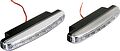 Вымпел DRL-L8 3528 SMD (5051) дневные ходовые огни, 8 светодиодов, IP65, пластиковый корпус, 2 шт.
