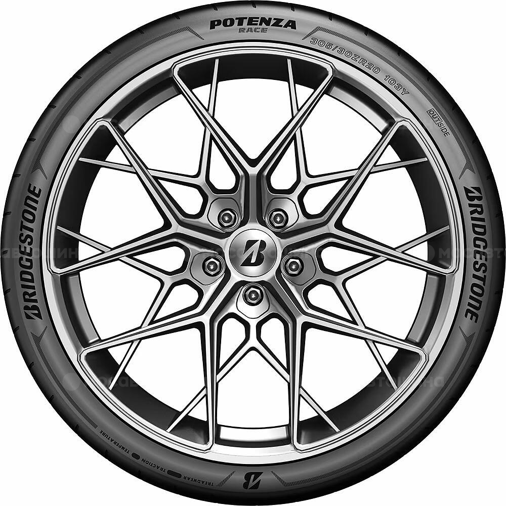 Вид сбоку Bridgestone Potenza Race 245/30 R20 90Y XL