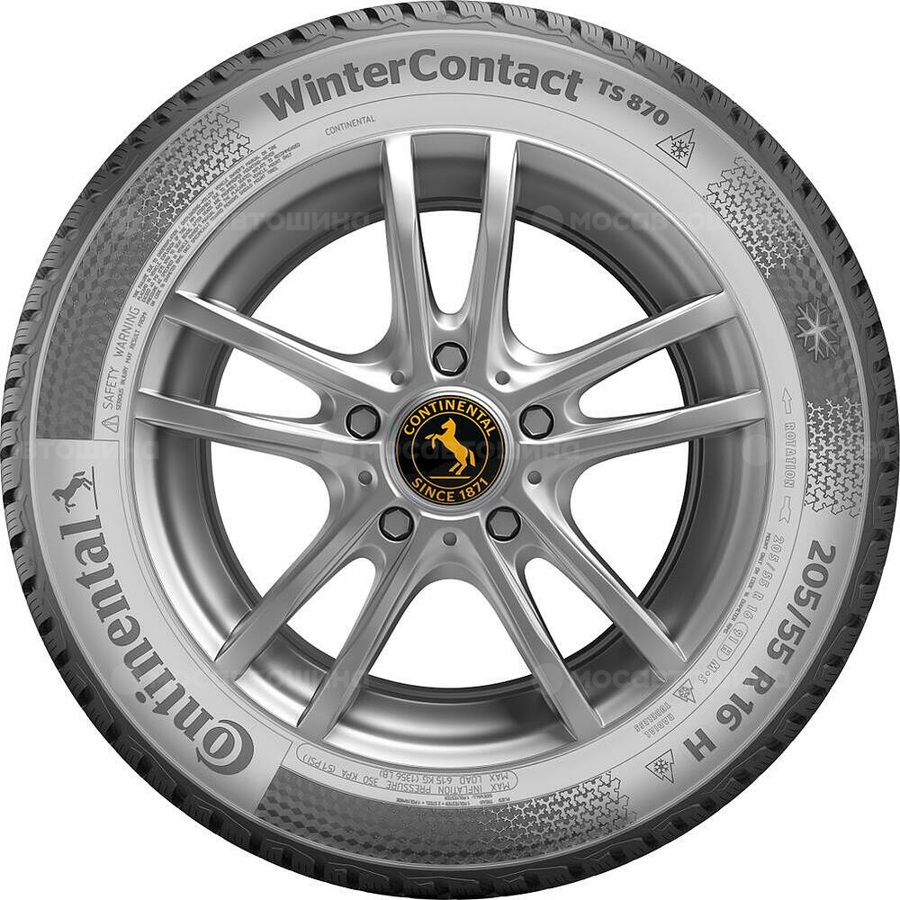 Вид сбоку Continental ContiWinterContact TS 870 215/60 R16 99H XL