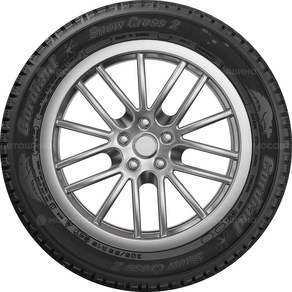 Вид сбоку Cordiant Snow Cross 2 185/70 R14 92T 