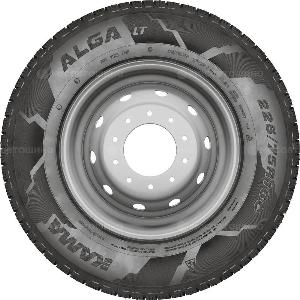 Вид сбоку  Кама Alga LT [Нешип] 225/75 R16C 121/120R