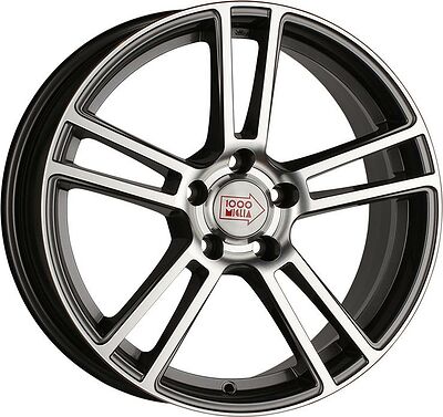 1000Miglia MM1002 8.5x19 5x120 ET 33 Dia 72.6 Dark Anthracite High Gloss