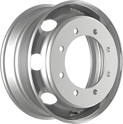 Accuride 8/275/221/134 6.75x19.5 8x275 ET 134 Dia 221 Silver
