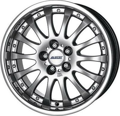 Alutec Magnum 8x18 5x114.3 ET 38 Dia 70.1 Sterling Silver Stainless Lip