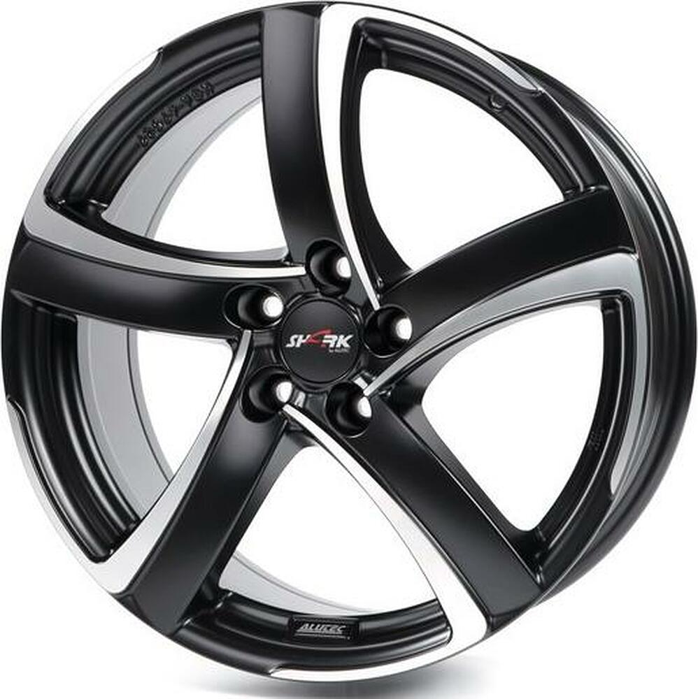 Alutec Shark 6x15 5x114.3 ET 45 Dia 70.1 Racing Black