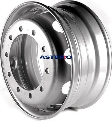 Asterro 10/335/281/161 9x22.5 10x335 ET 161 Dia 281 Silver