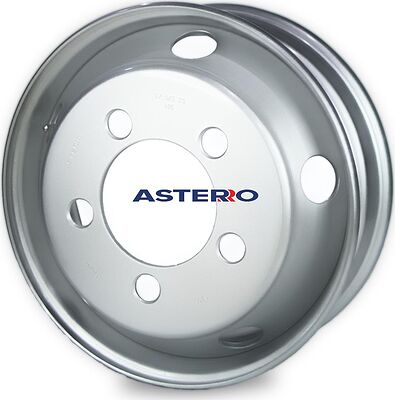 Asterro 5/208/150/105 5.25x17.5 5x208 ET 105 Dia 150 Silver