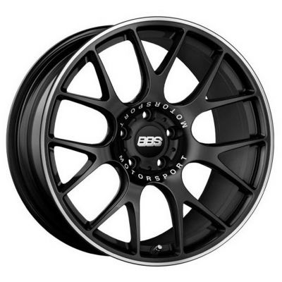 BBS CH-R 8.5x18 5x112 ET 38 Dia 82 Satin black/diamond-cut