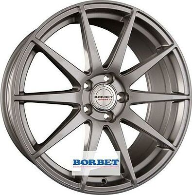 Borbet GTX 8.5x19 5x112 ET 35 Dia 72.5 Titan Glossy