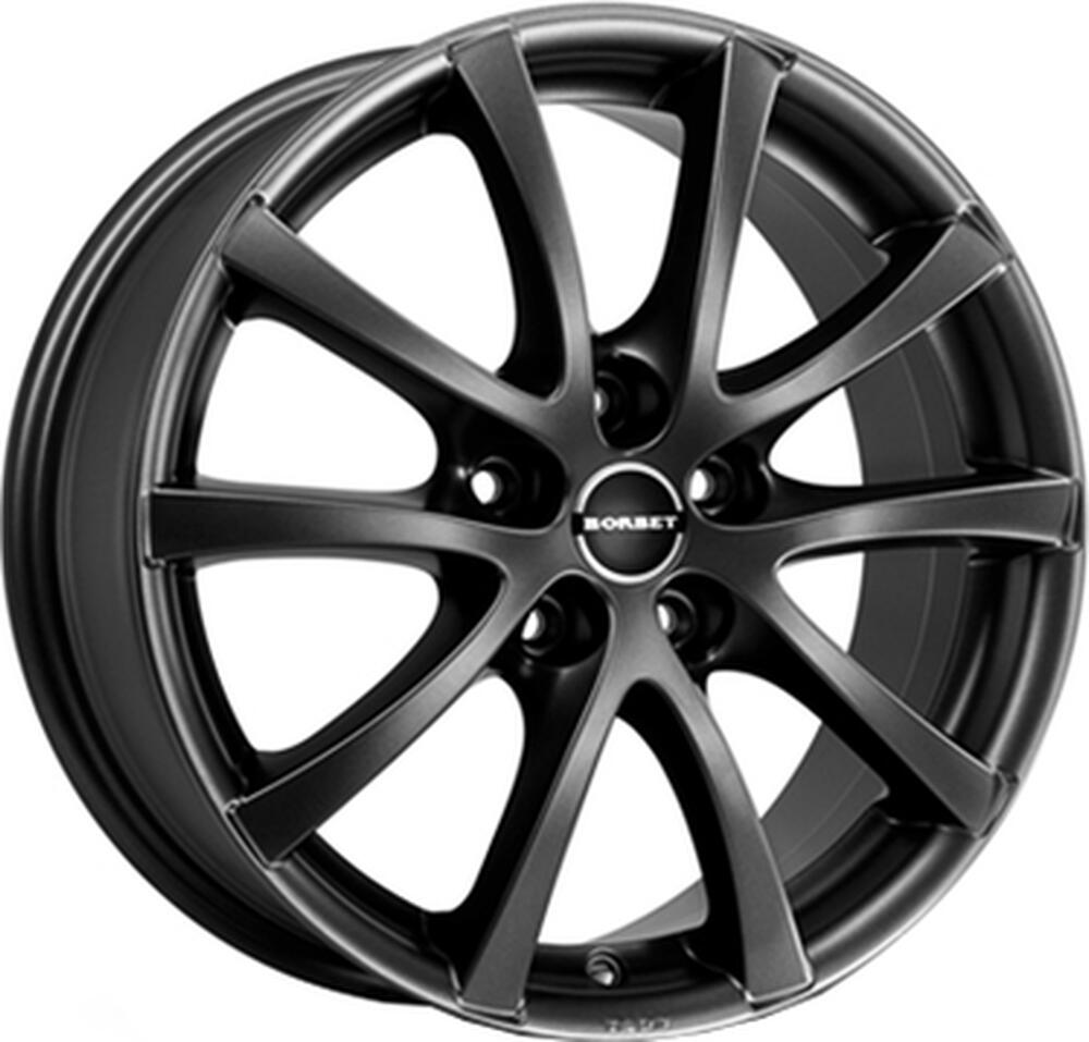 Borbet LV5 6x15 5x114 ET 40 Dia 72 Mistral ant. matt